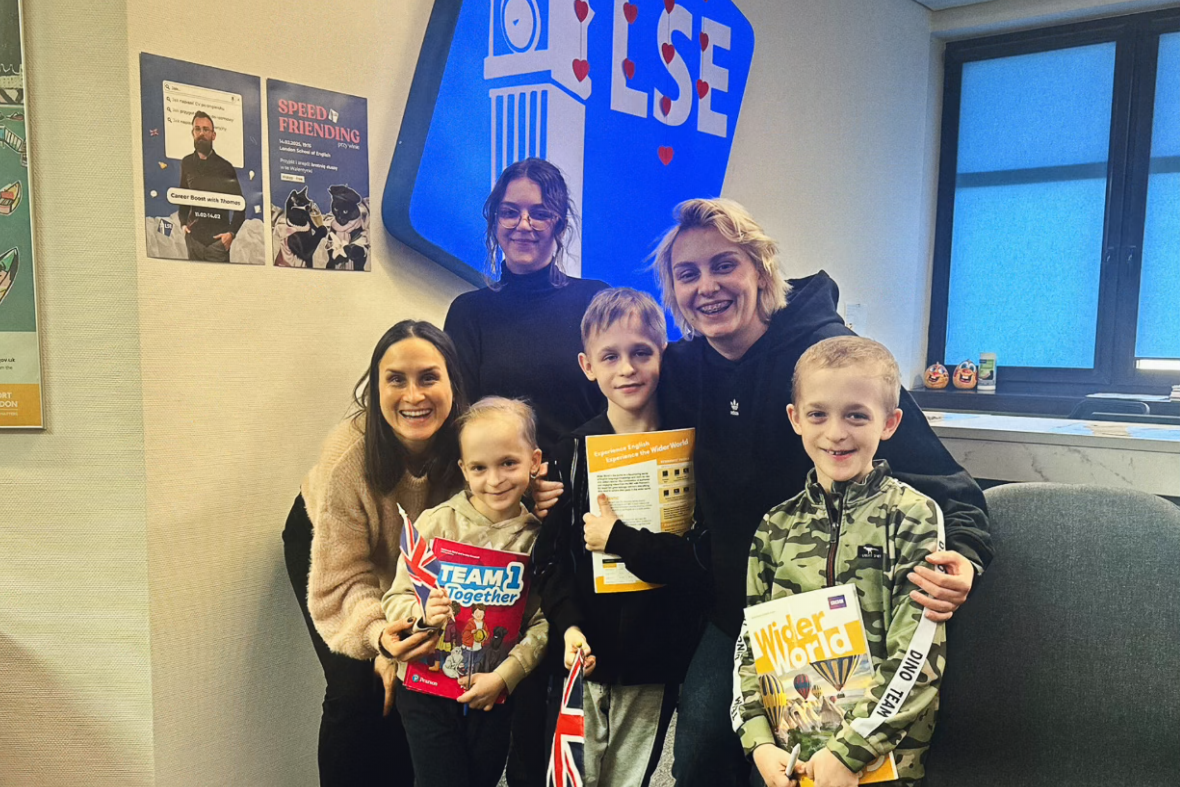 Співпраця London School of English з Фундацією DOM