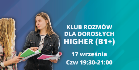 Klub Rozmów B1+  17.09