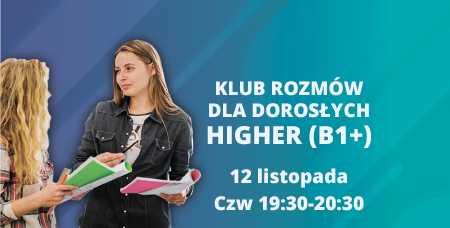 Klub Rozmów B1+  12.11